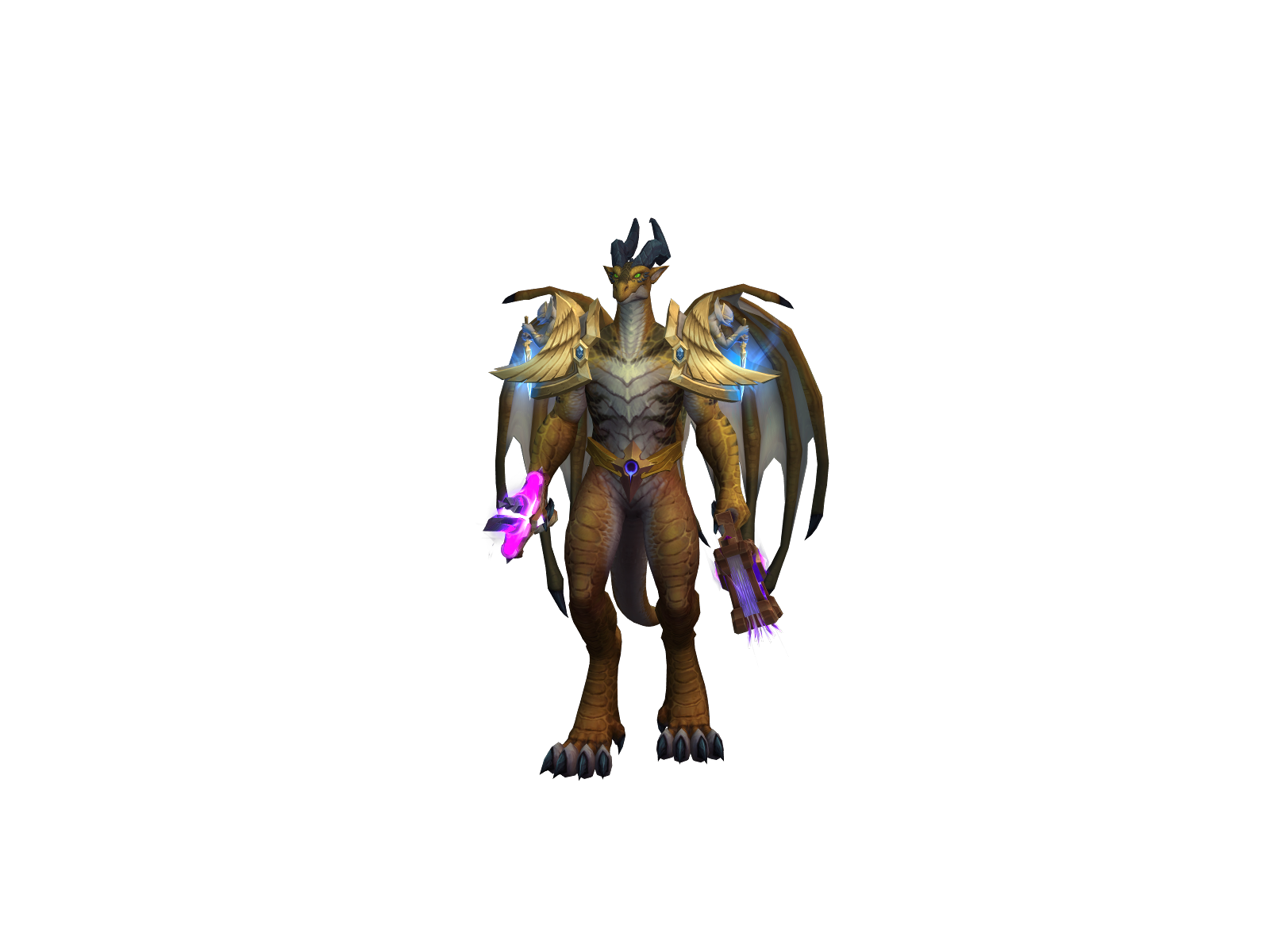 Wraithe 3D character render