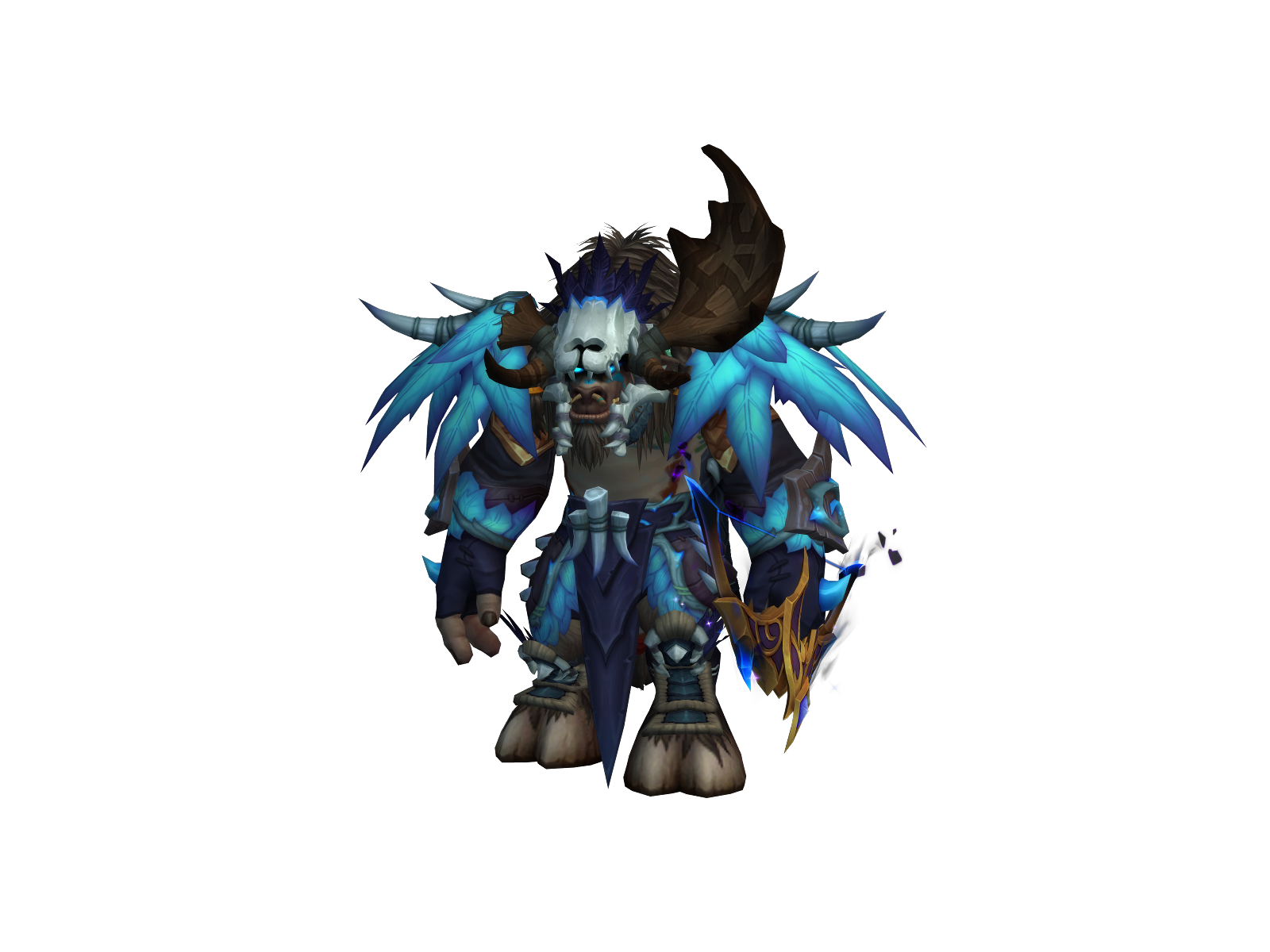 Hollowmoon 3D character render