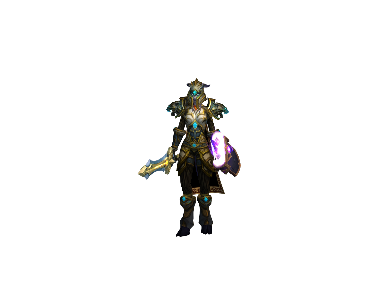 Darkhearts 3D character render