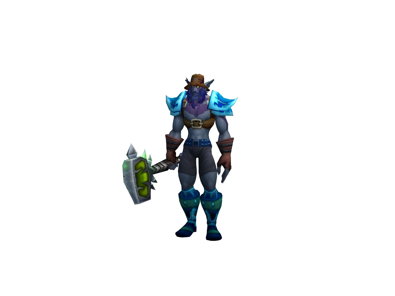 Emann 3D character render
