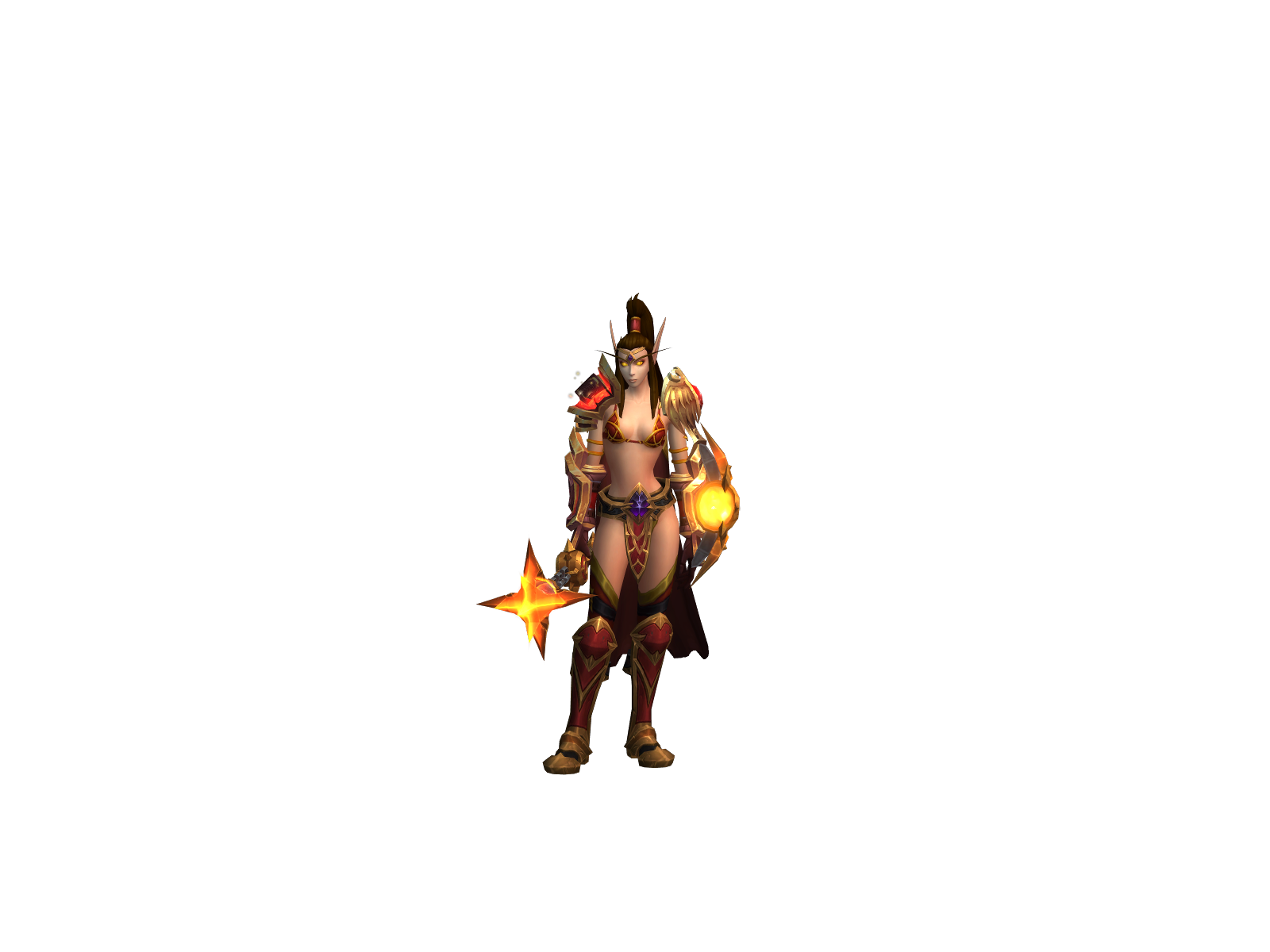 Purebussy 3D character render