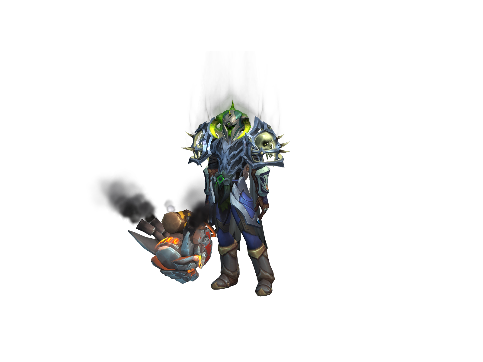 Undeadwoody 3D character render