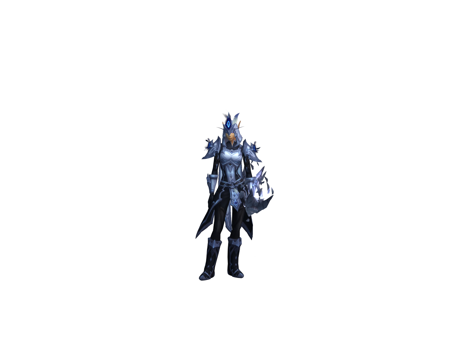 Mellows 3D character render