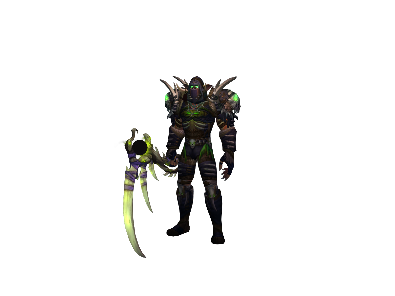 Bachanir 3D character render