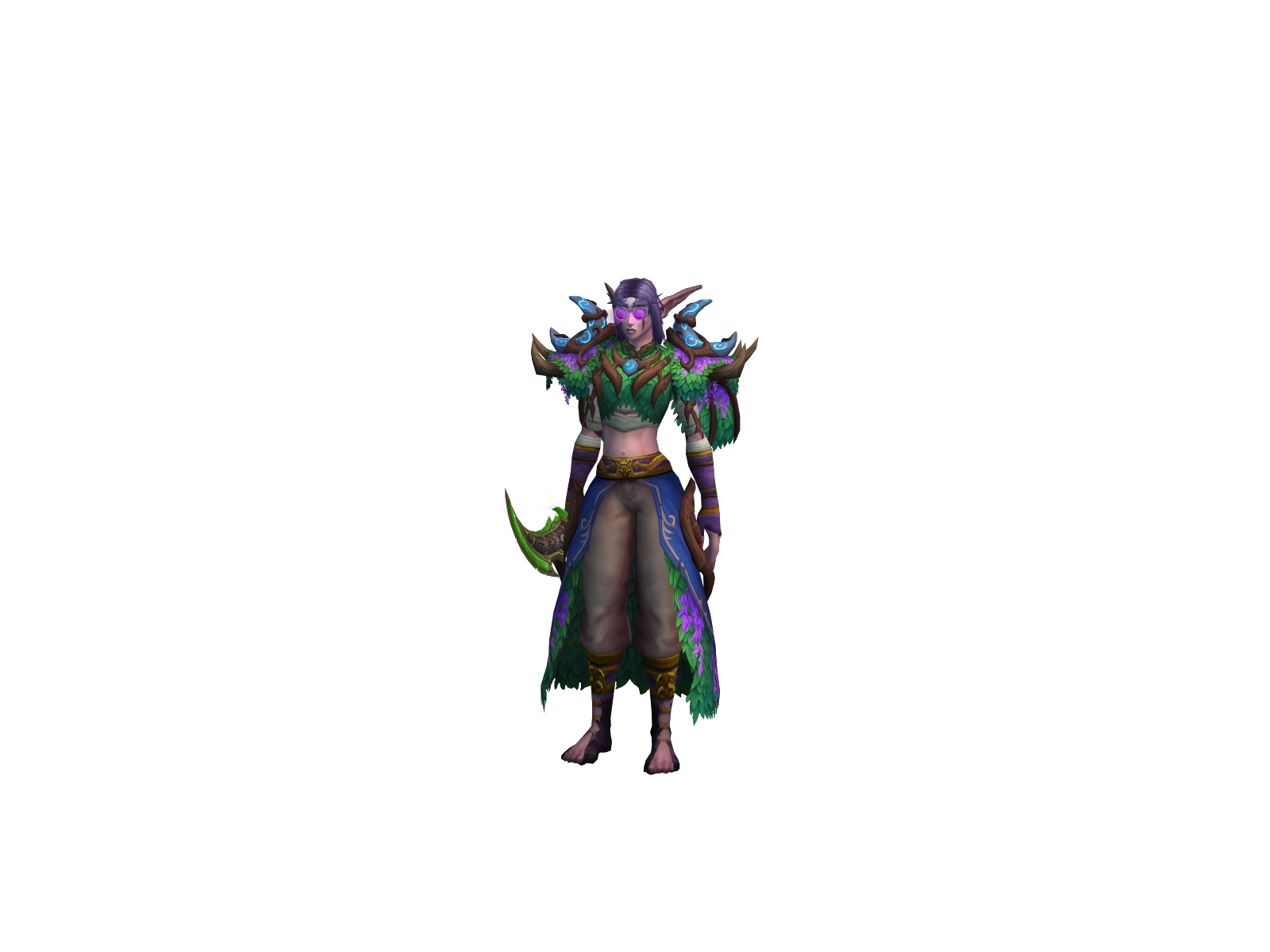Floofqt 3D character render