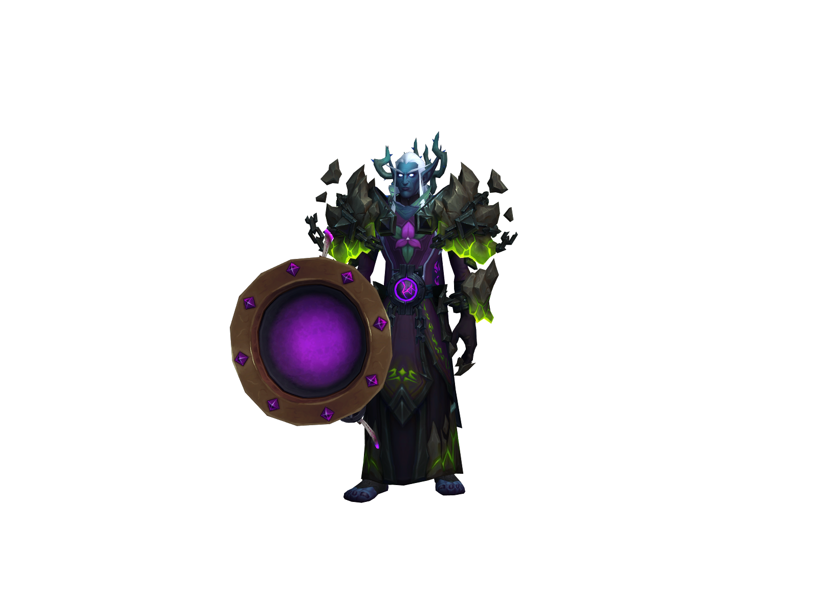 Mearris 3D character render