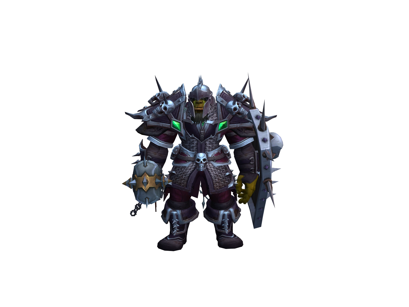 Ttvgravewow 3D character render