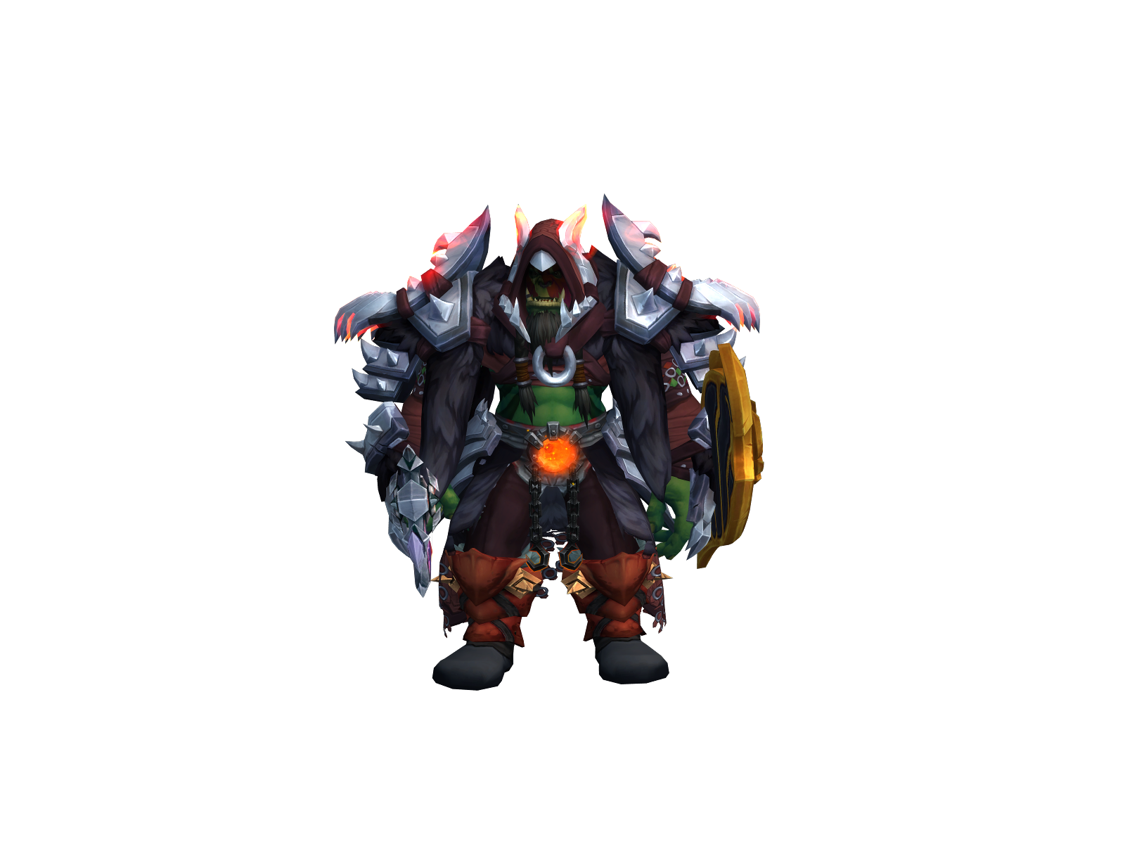 Brocendance 3D character render
