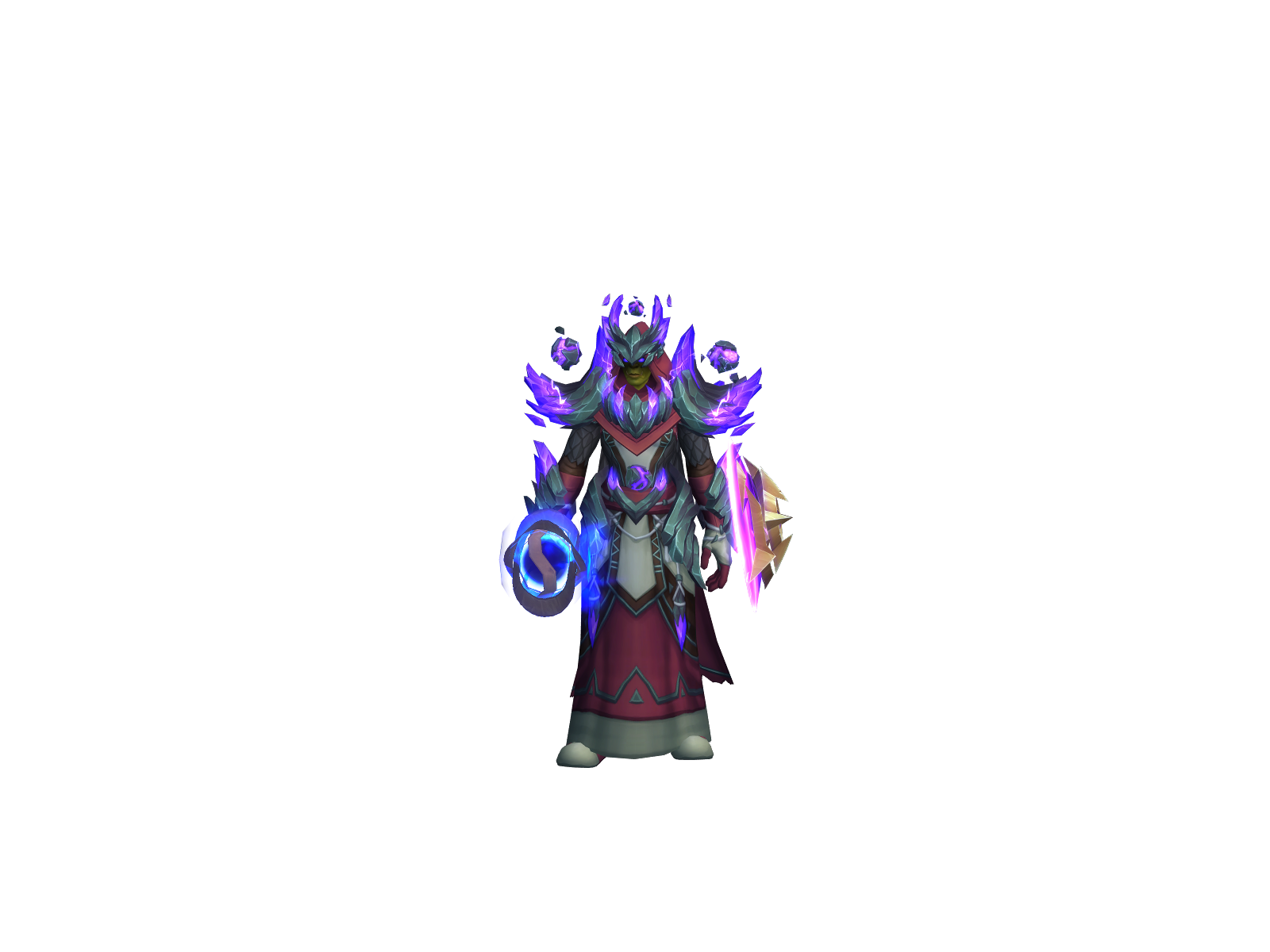 Wangkur 3D character render