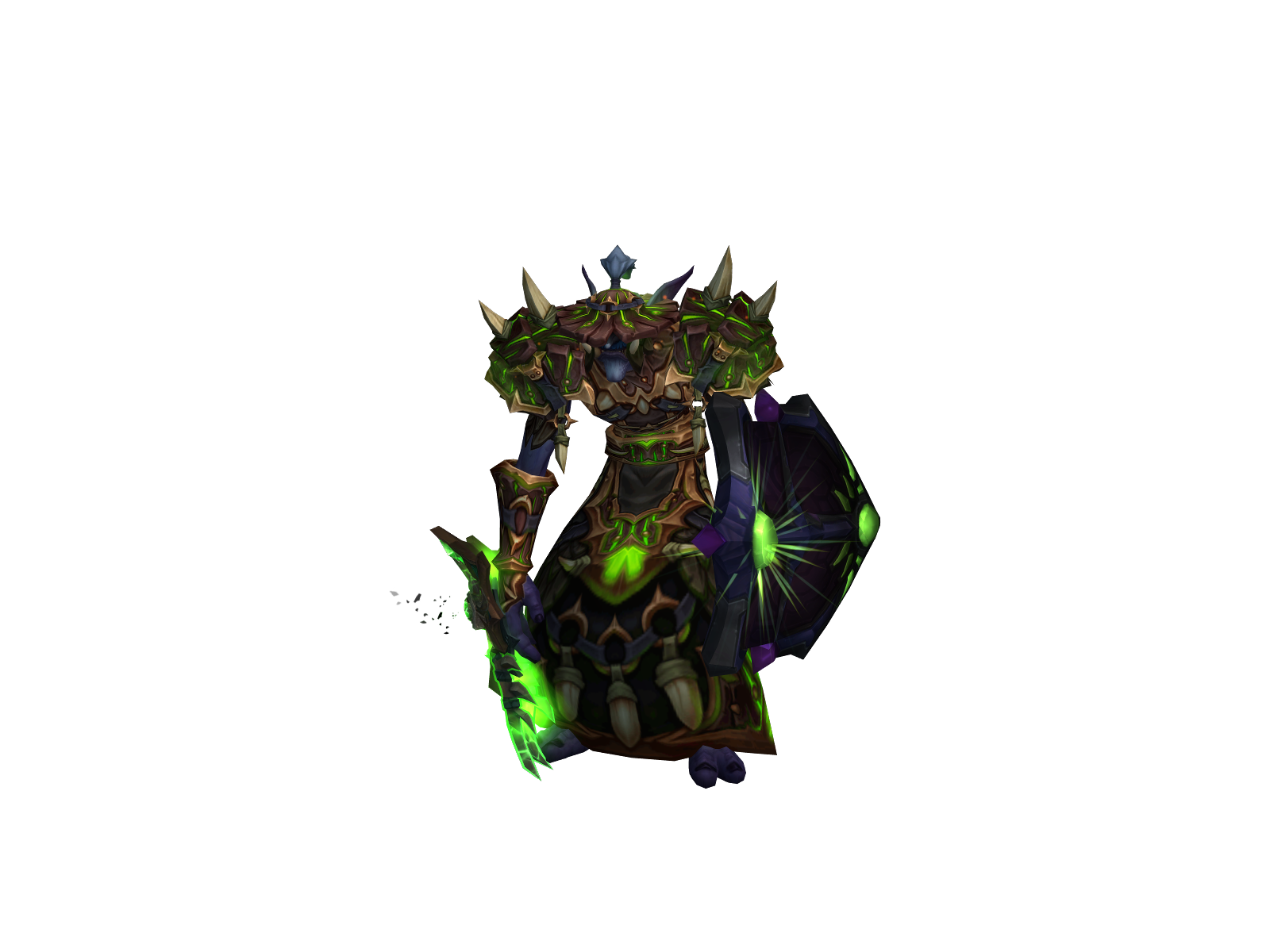 Freezmeany 3D character render