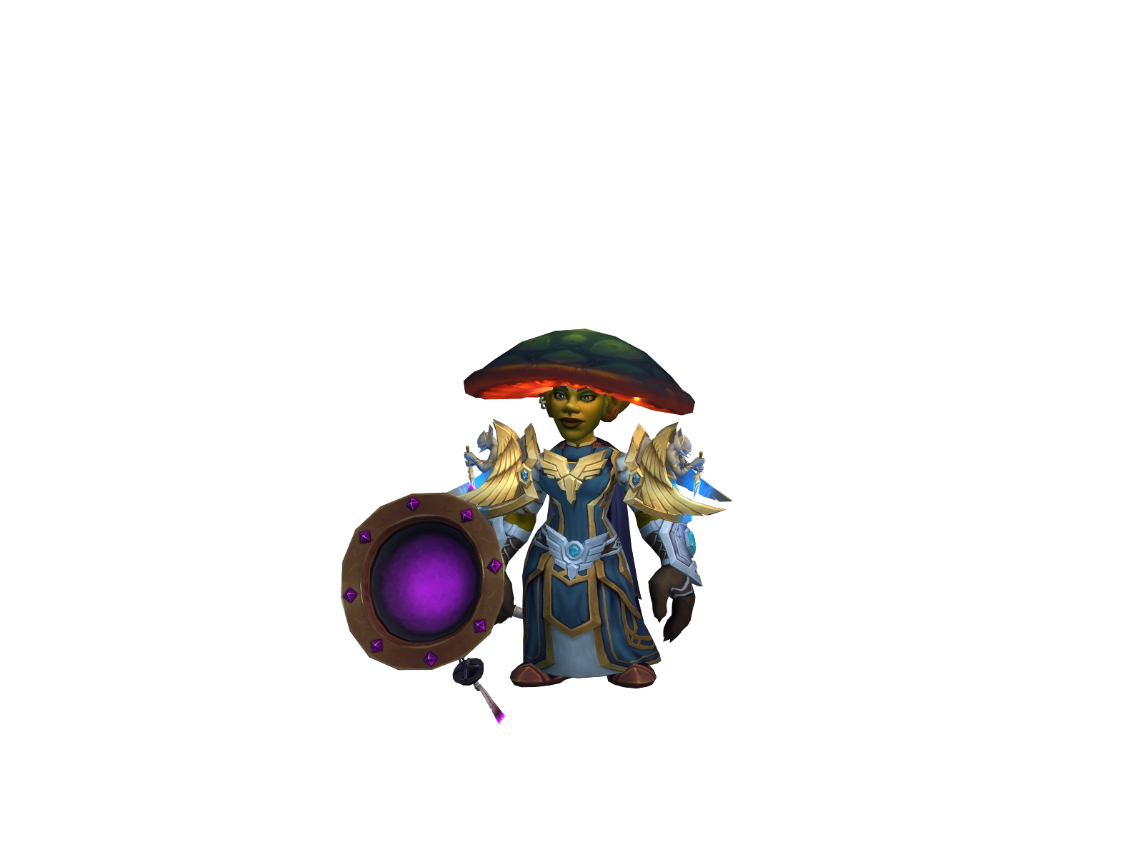Stingypriest 3D character render