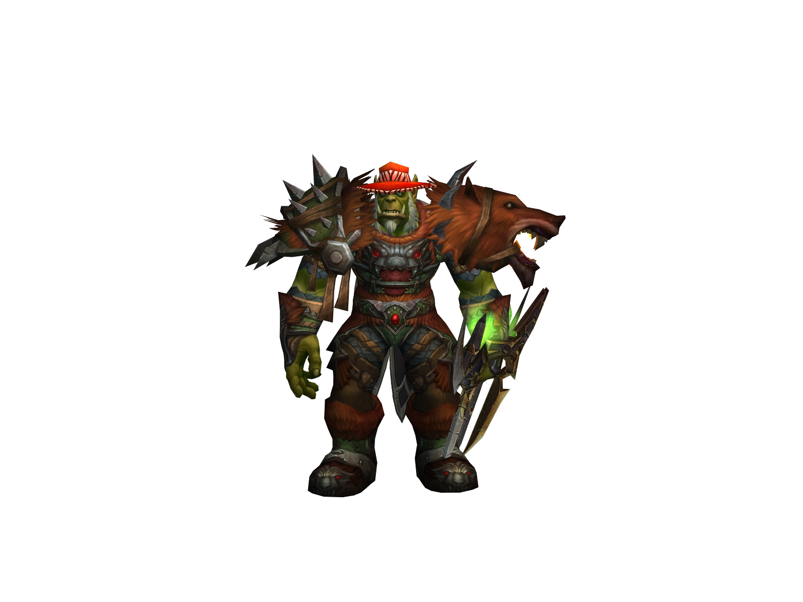 Golgy 3D character render