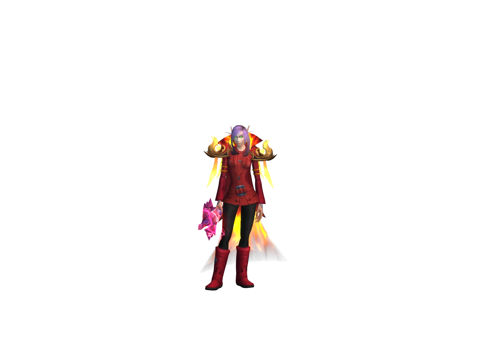 Beloriel 3D character render