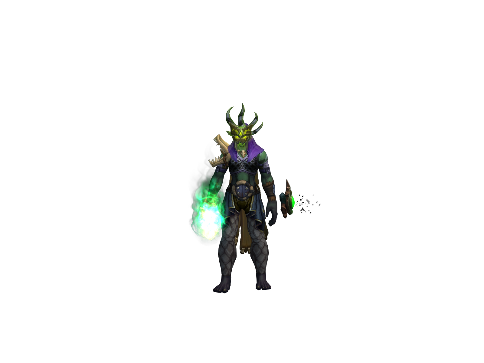 Dhimwhit 3D character render