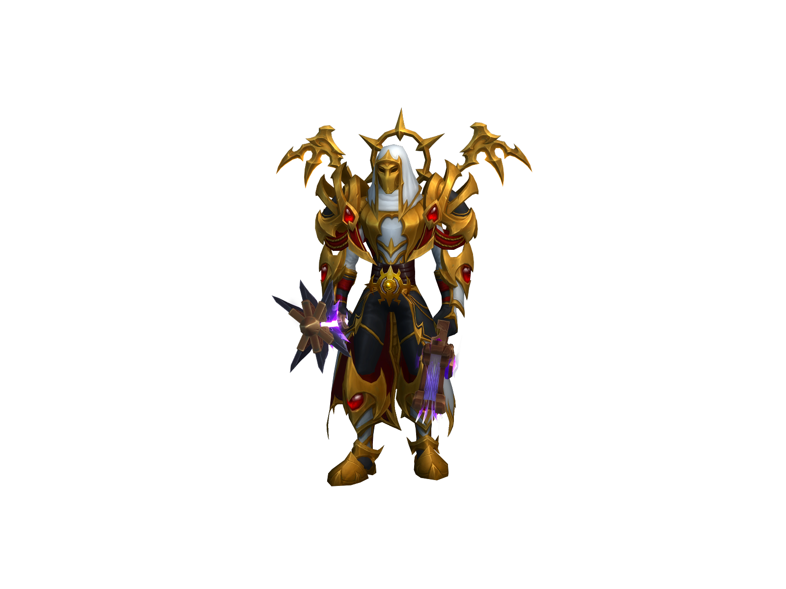 Priestseeker 3D character render