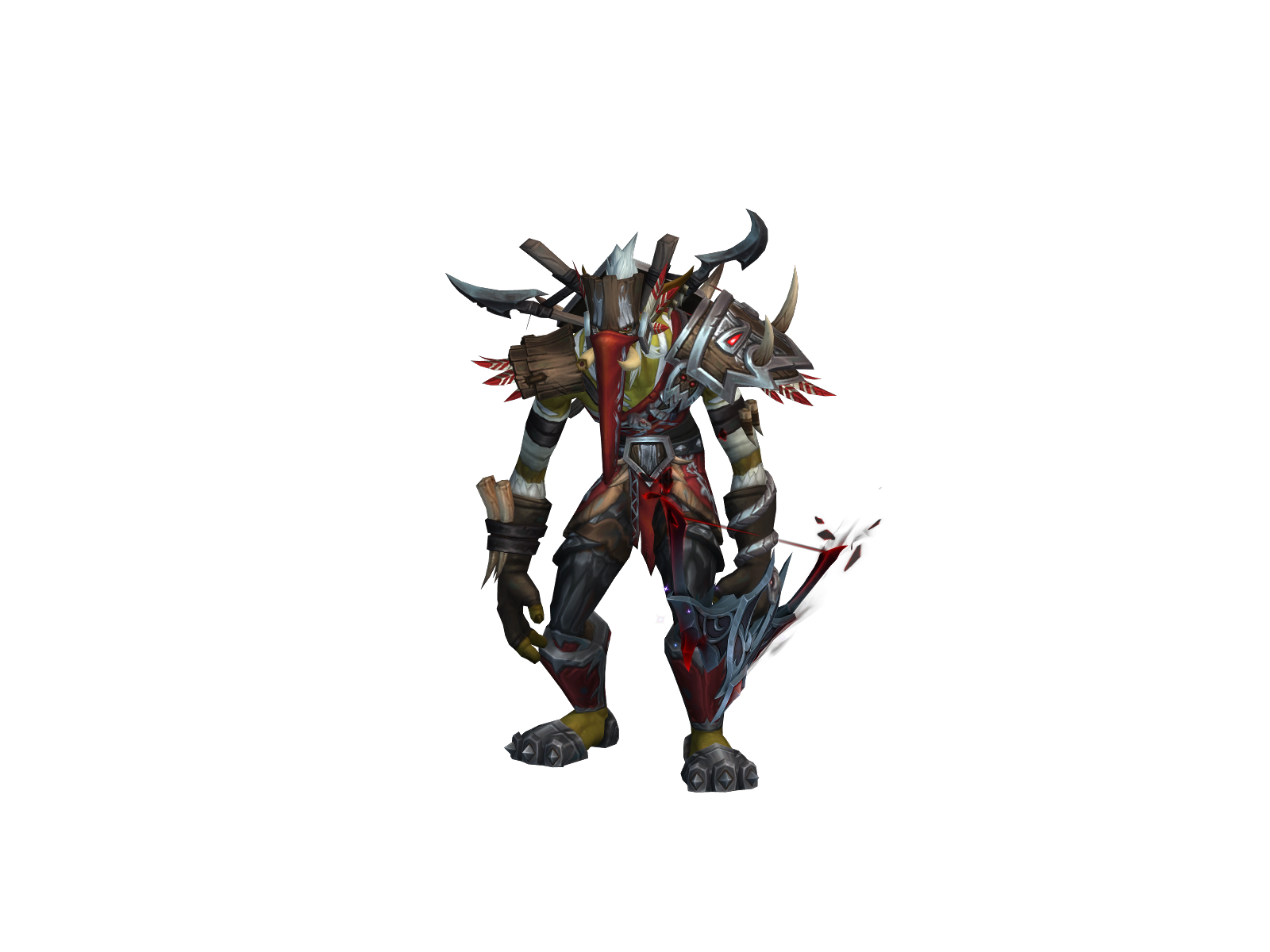 Zham 3D character render