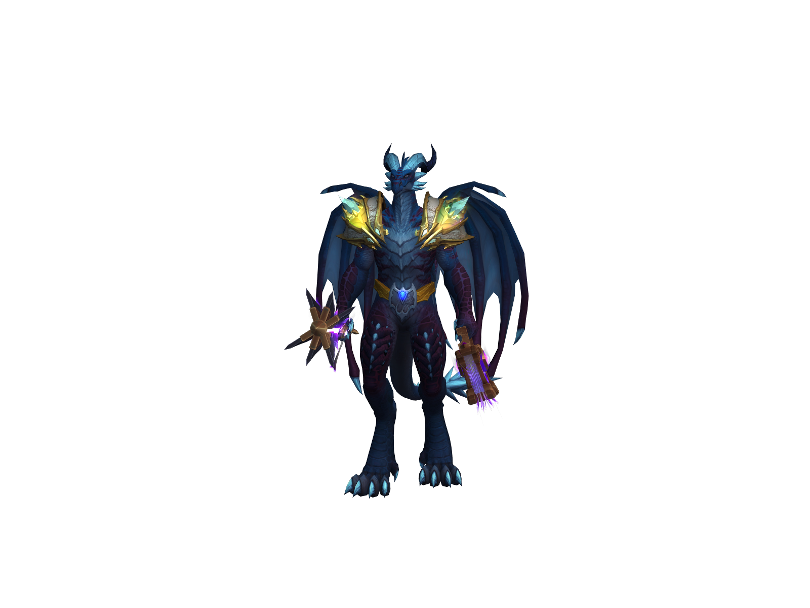Nitescalez 3D character render