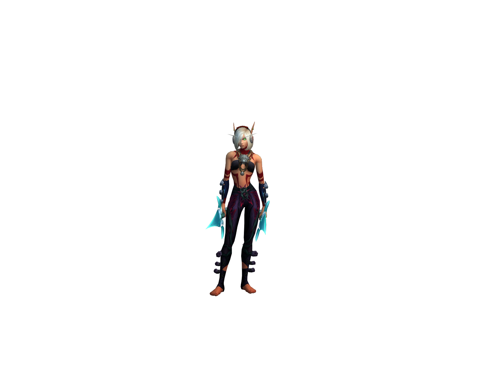 Vyxyn 3D character render