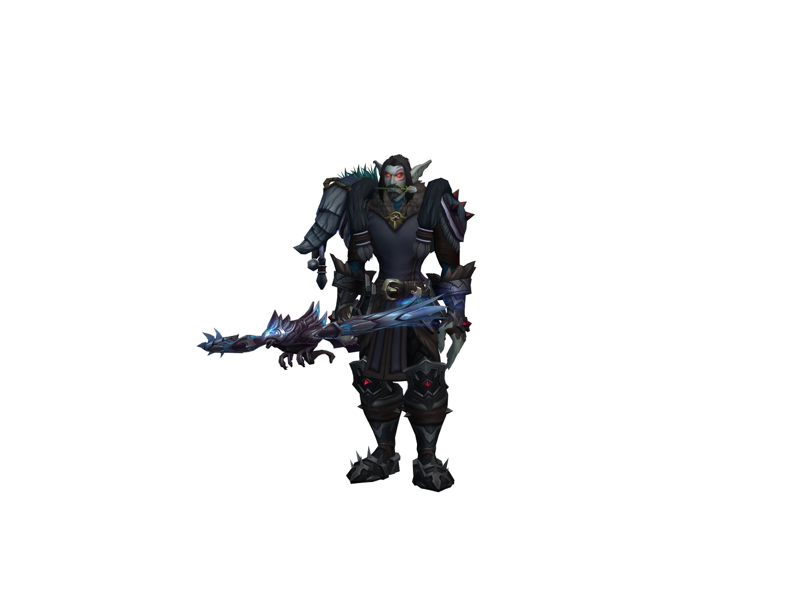 Mophunter 3D character render