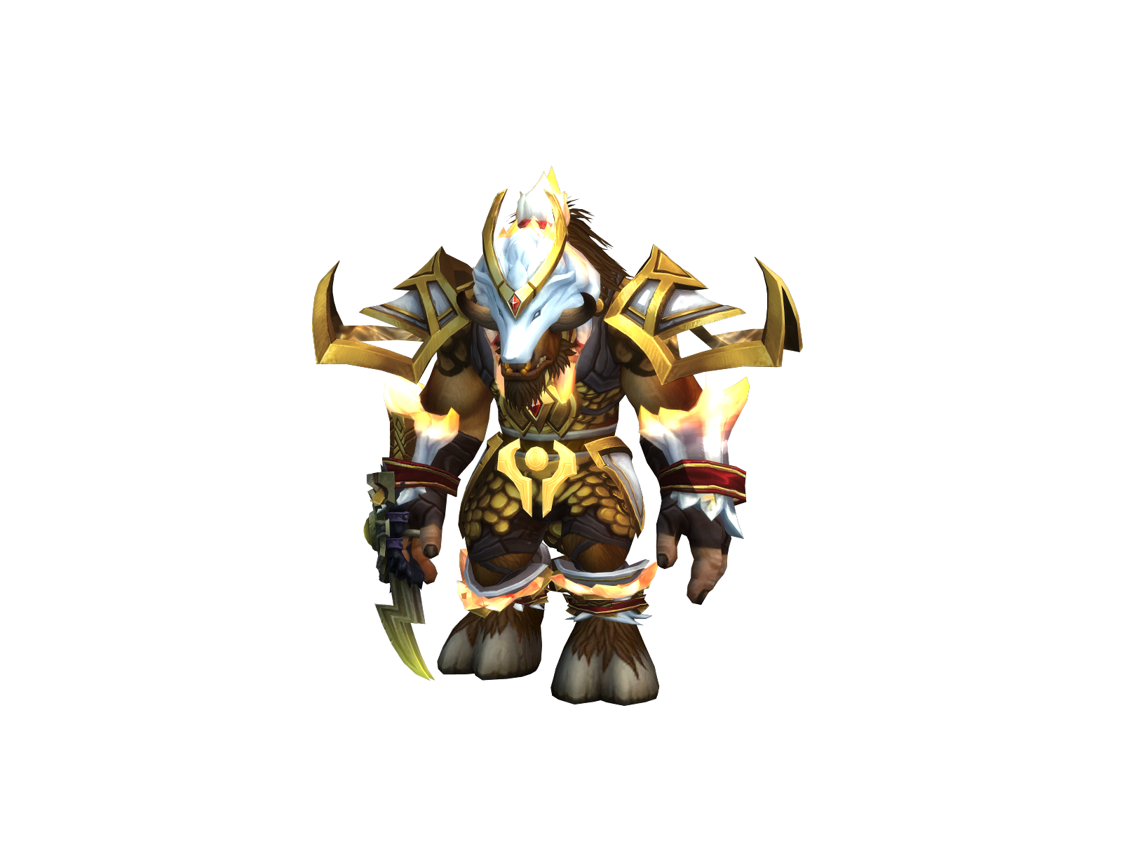 Griffun 3D character render