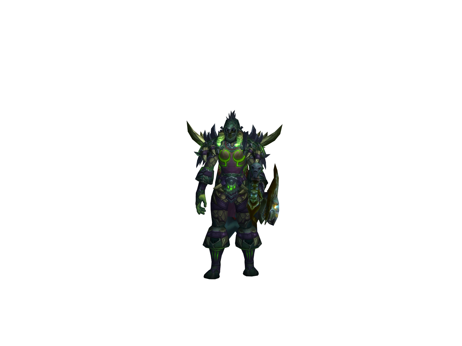 Vynum 3D character render