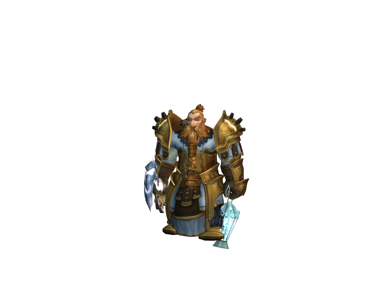 Devoutness 3D character render
