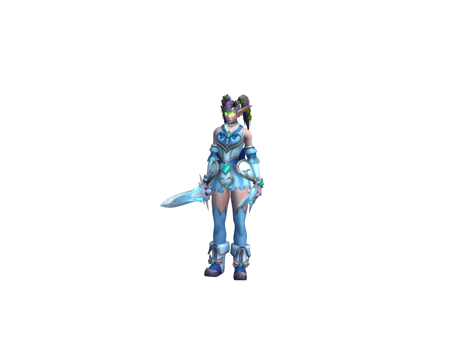 Harvelle 3D character render