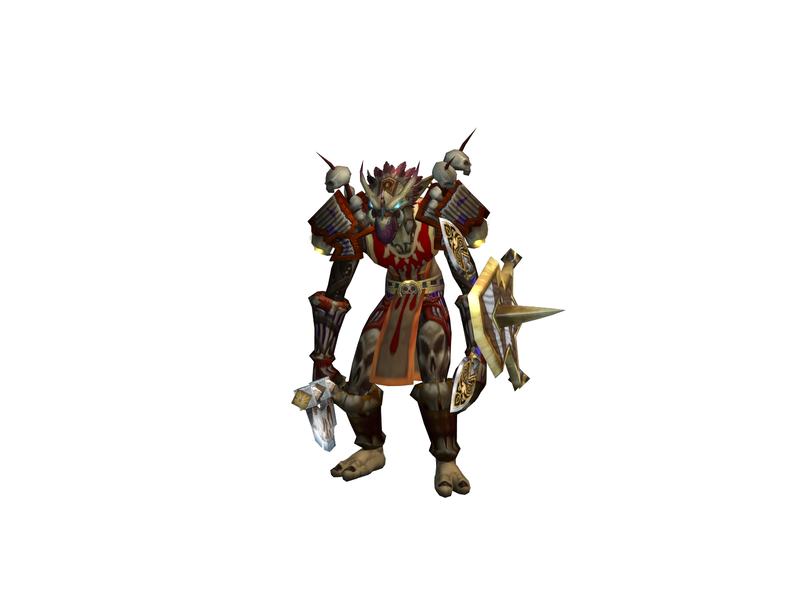 Skuge 3D character render