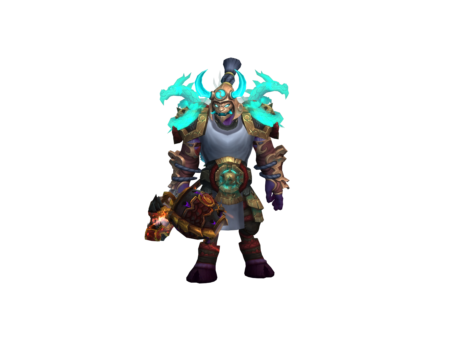 Erubur 3D character render