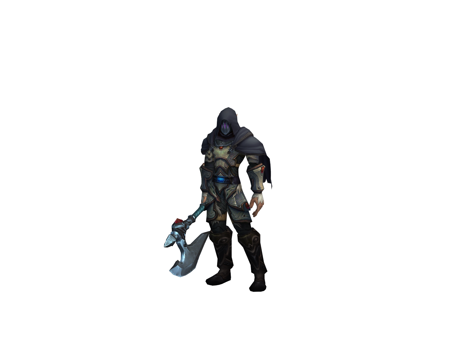Dembalz 3D character render