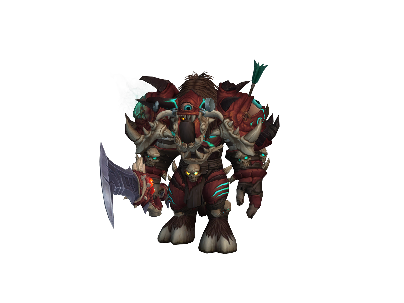 Bron 3D character render