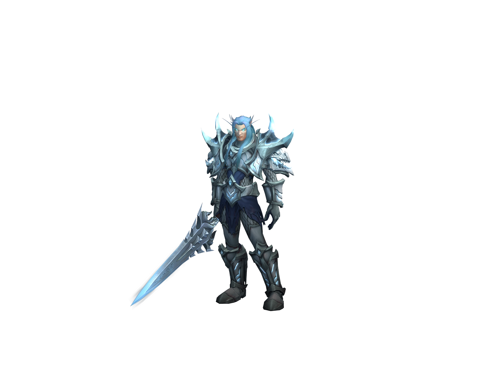 Corwan 3D character render