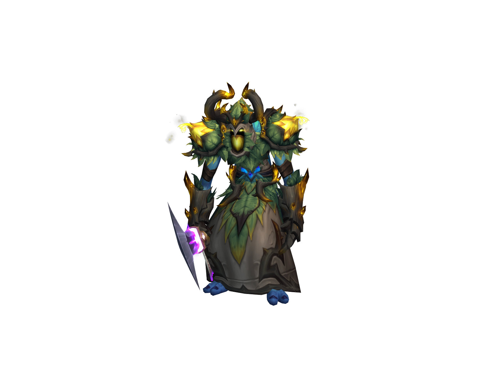 Barkkaz 3D character render
