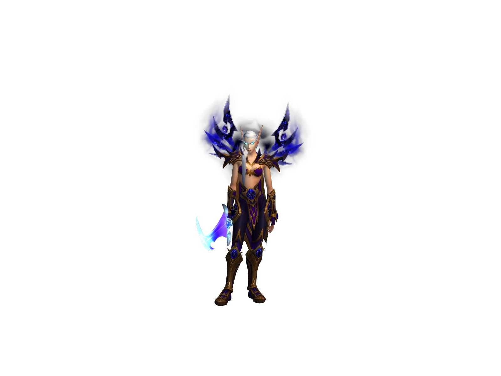 Schnee 3D character render