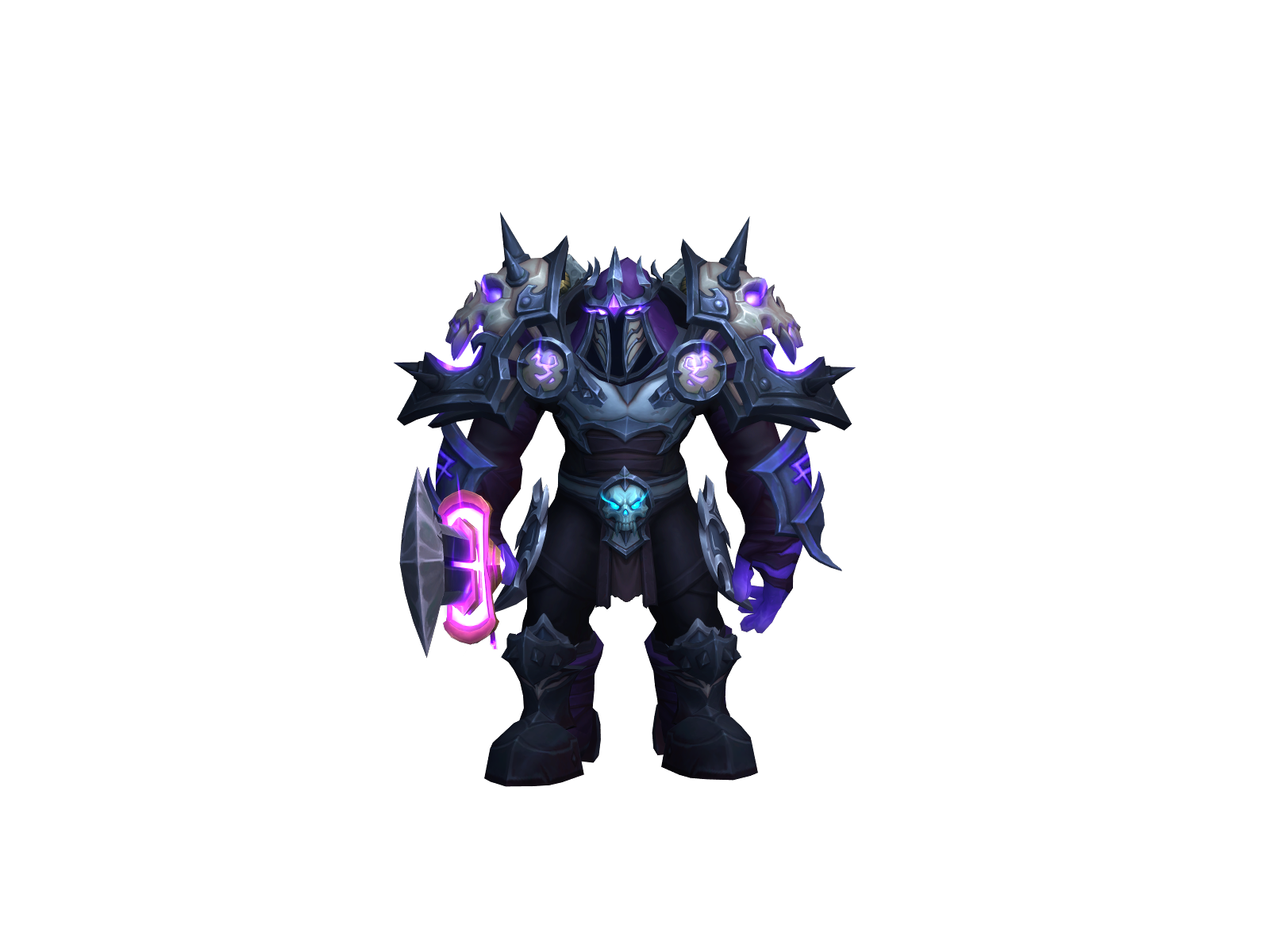 Ravenmockr 3D character render