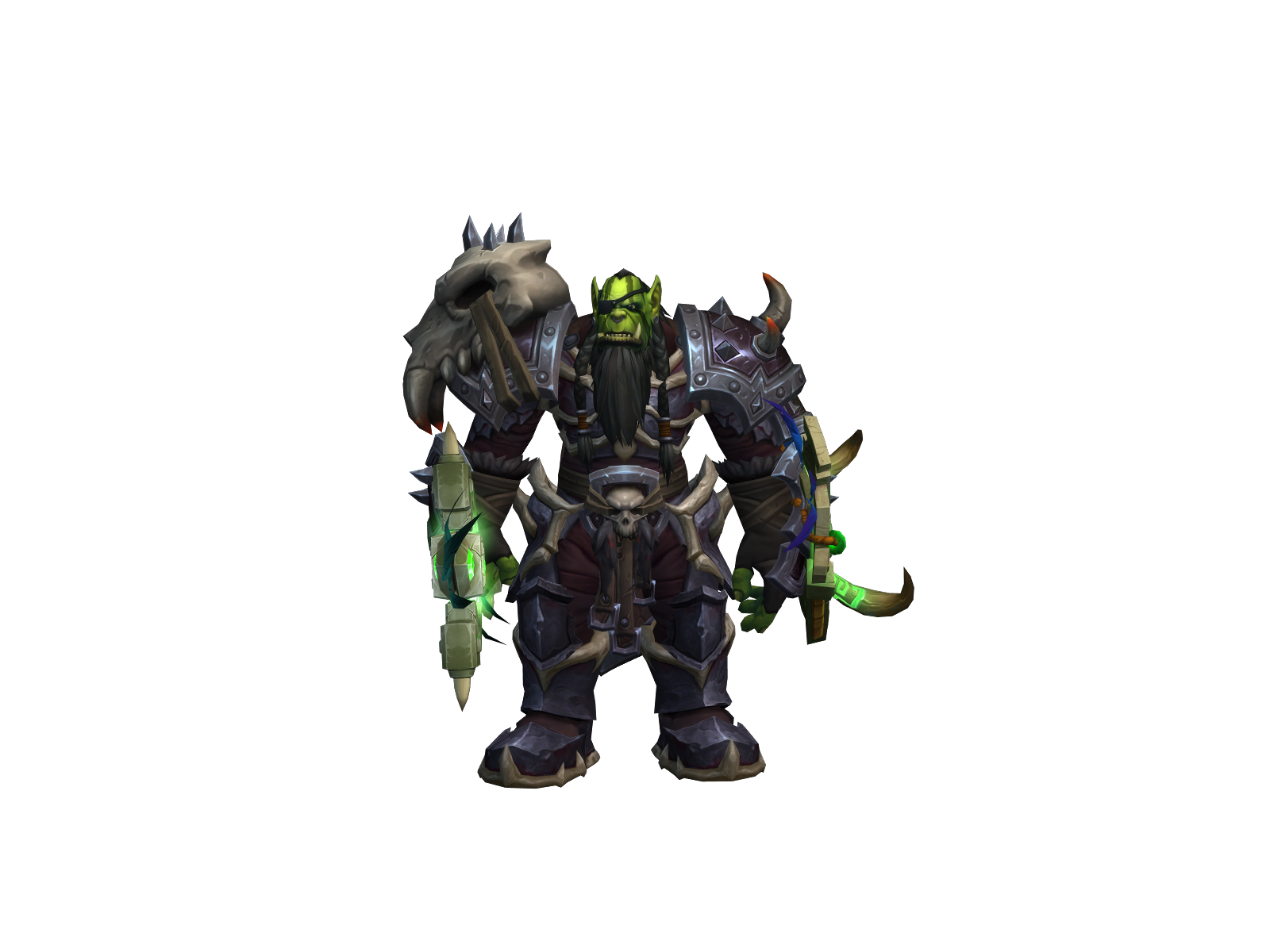 Zuggernaüt 3D character render