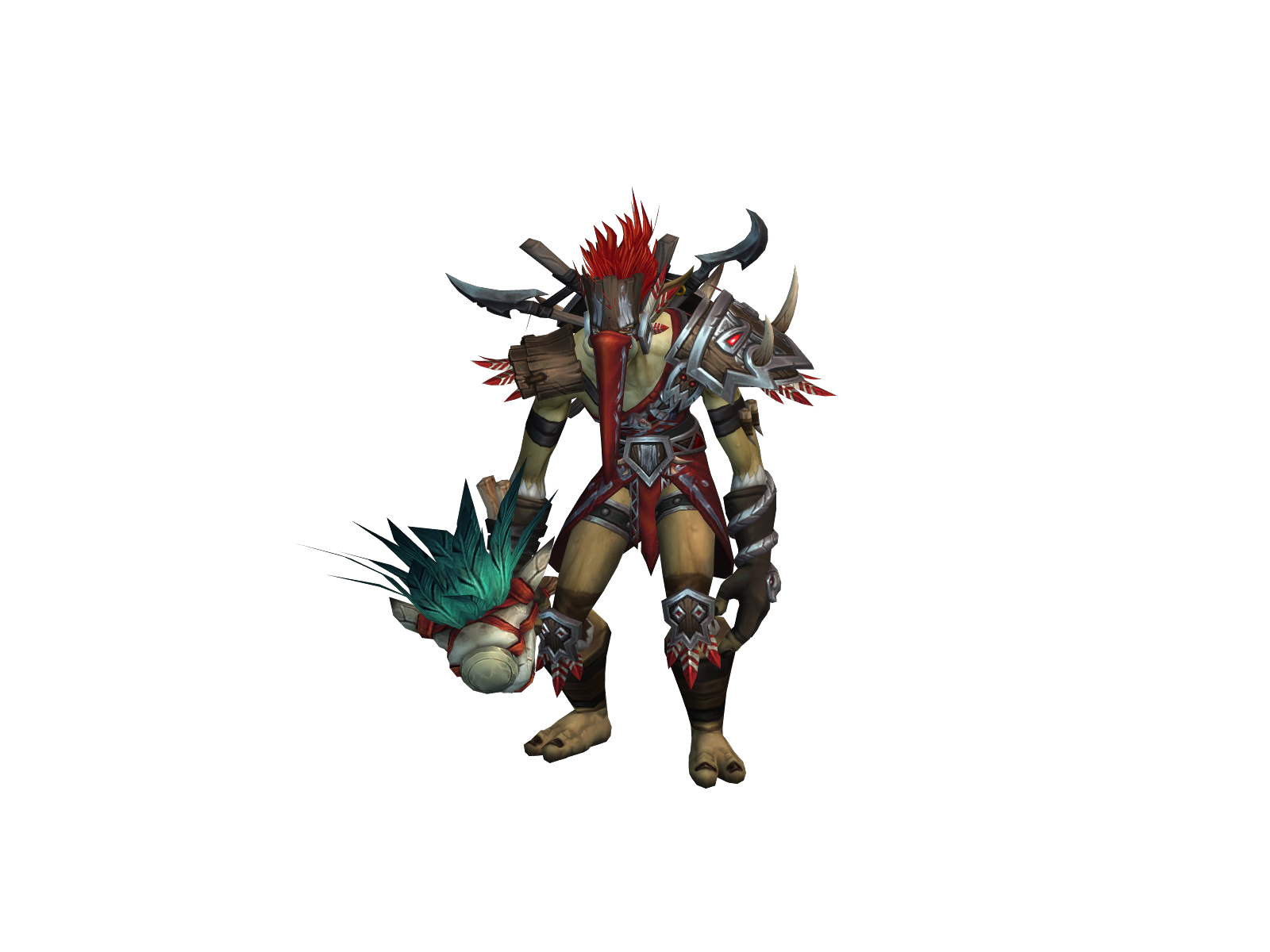Drevious 3D character render