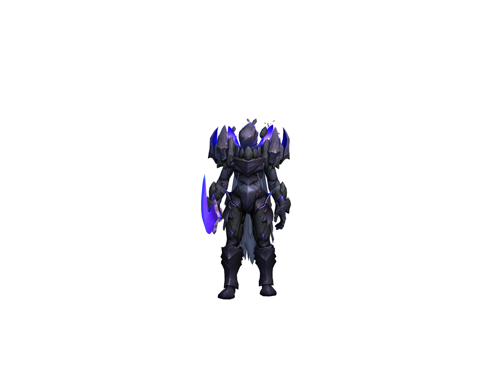 Gromla 3D character render