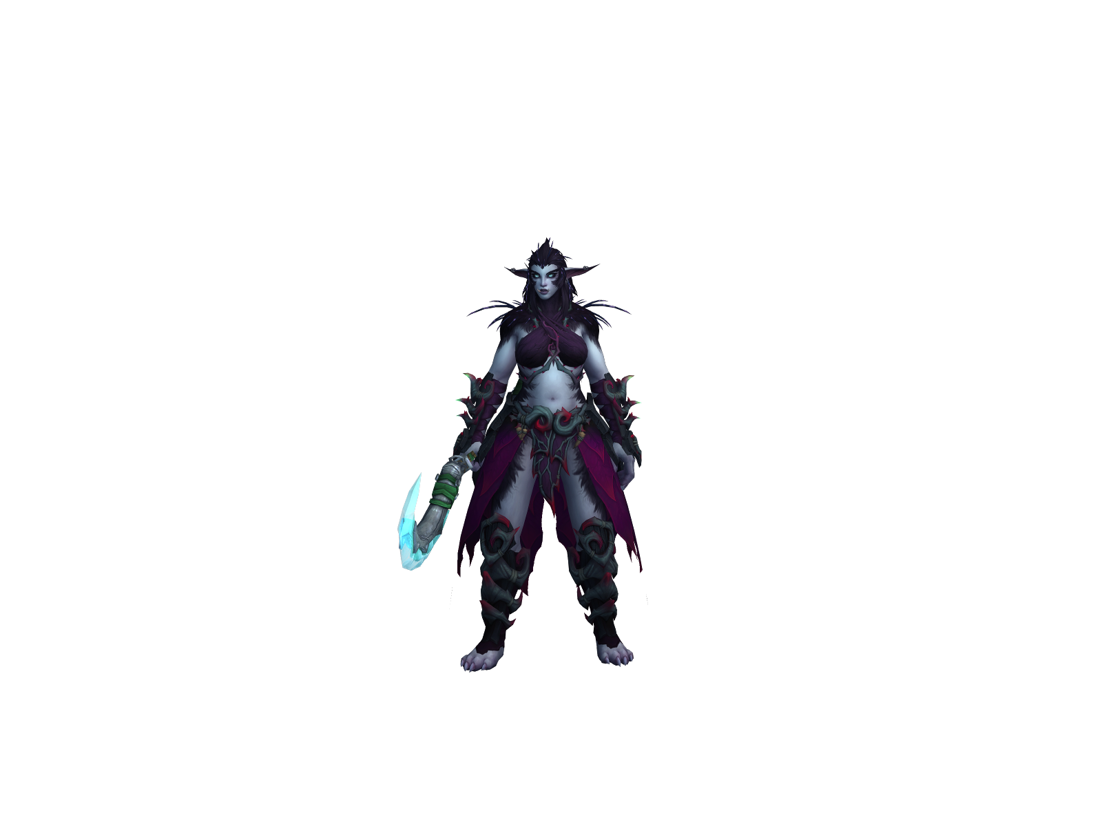 Doneire 3D character render