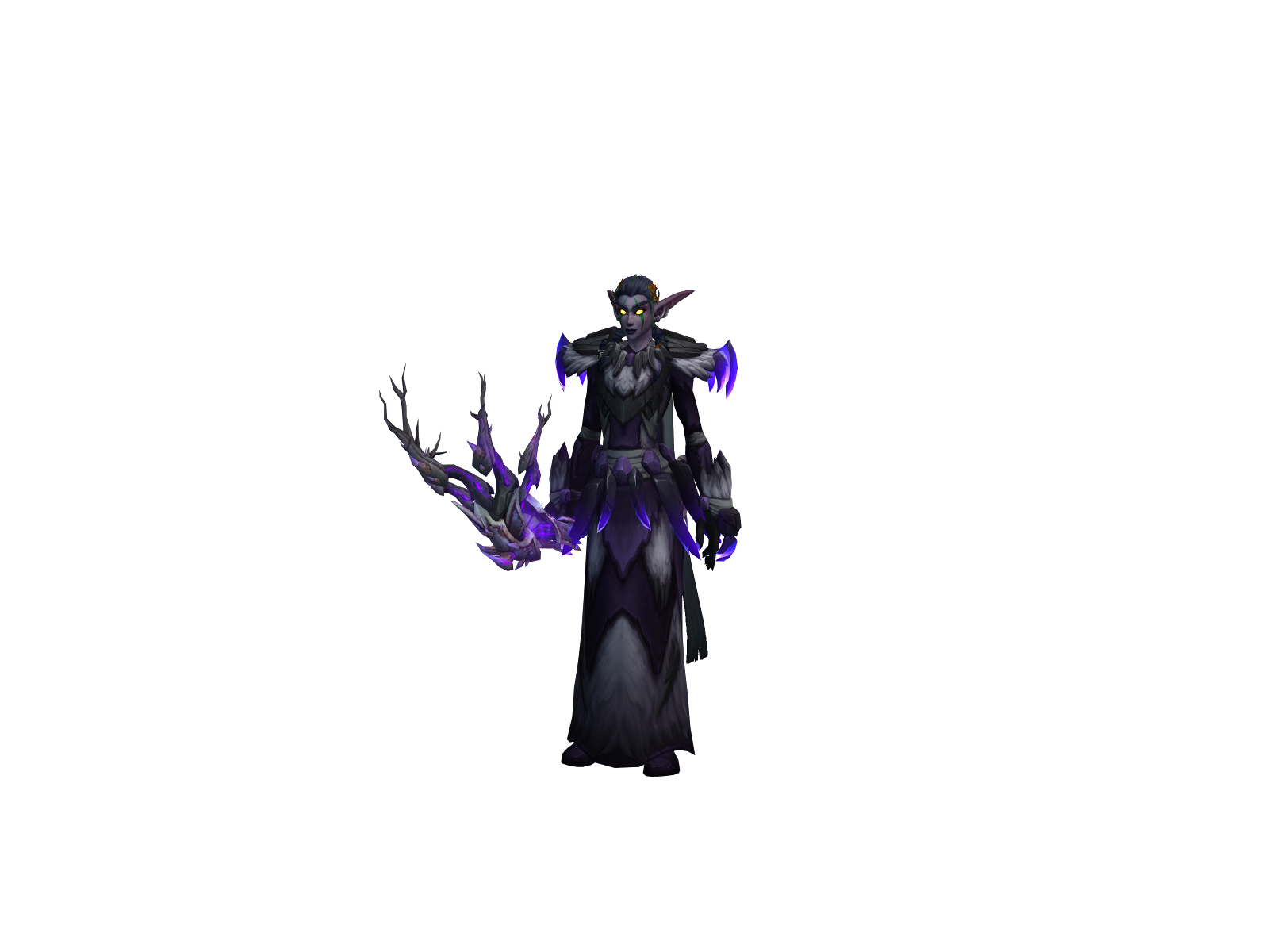 Elaszune 3D character render