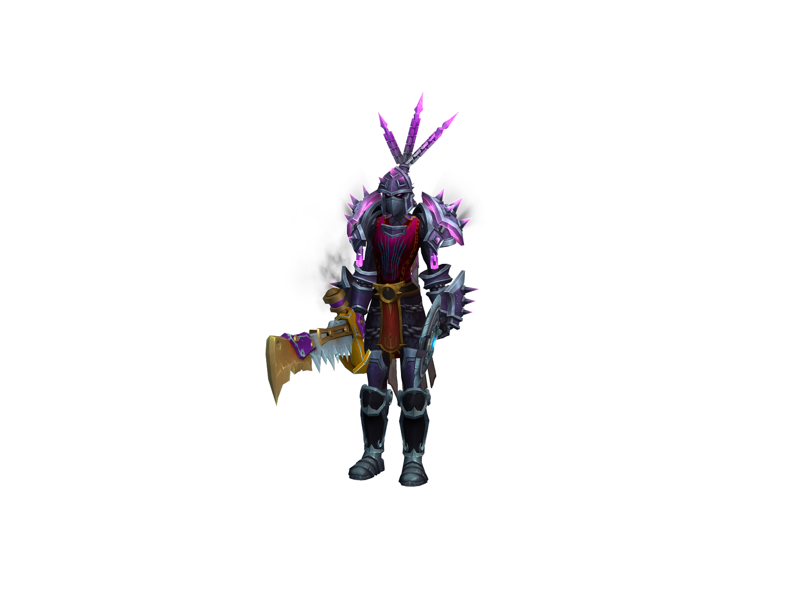 Blackboywarr WoW character banner