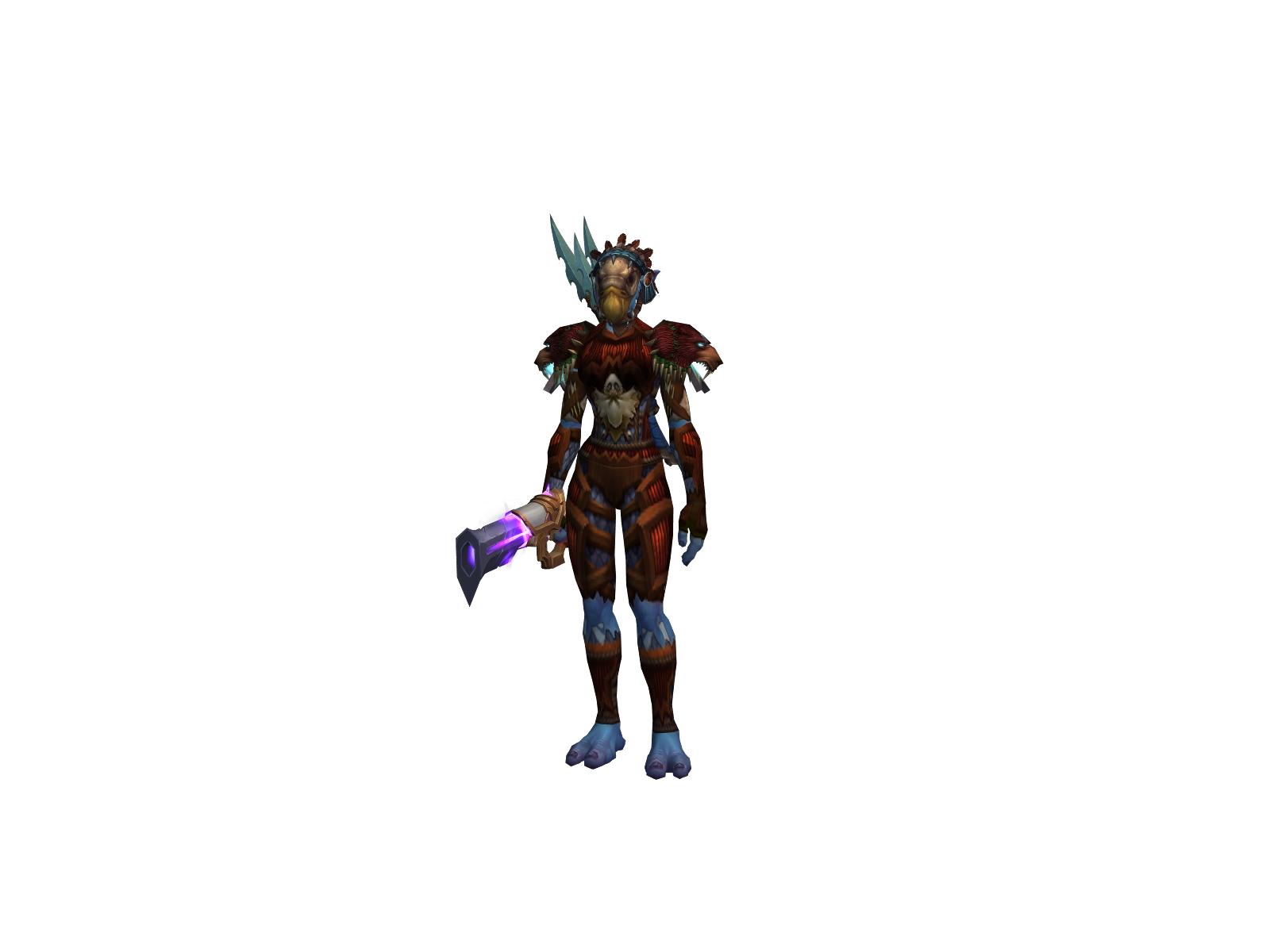 Zuljawa 3D character render