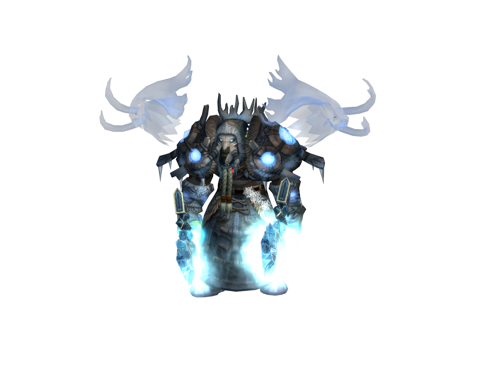 Gigasham 3D character render