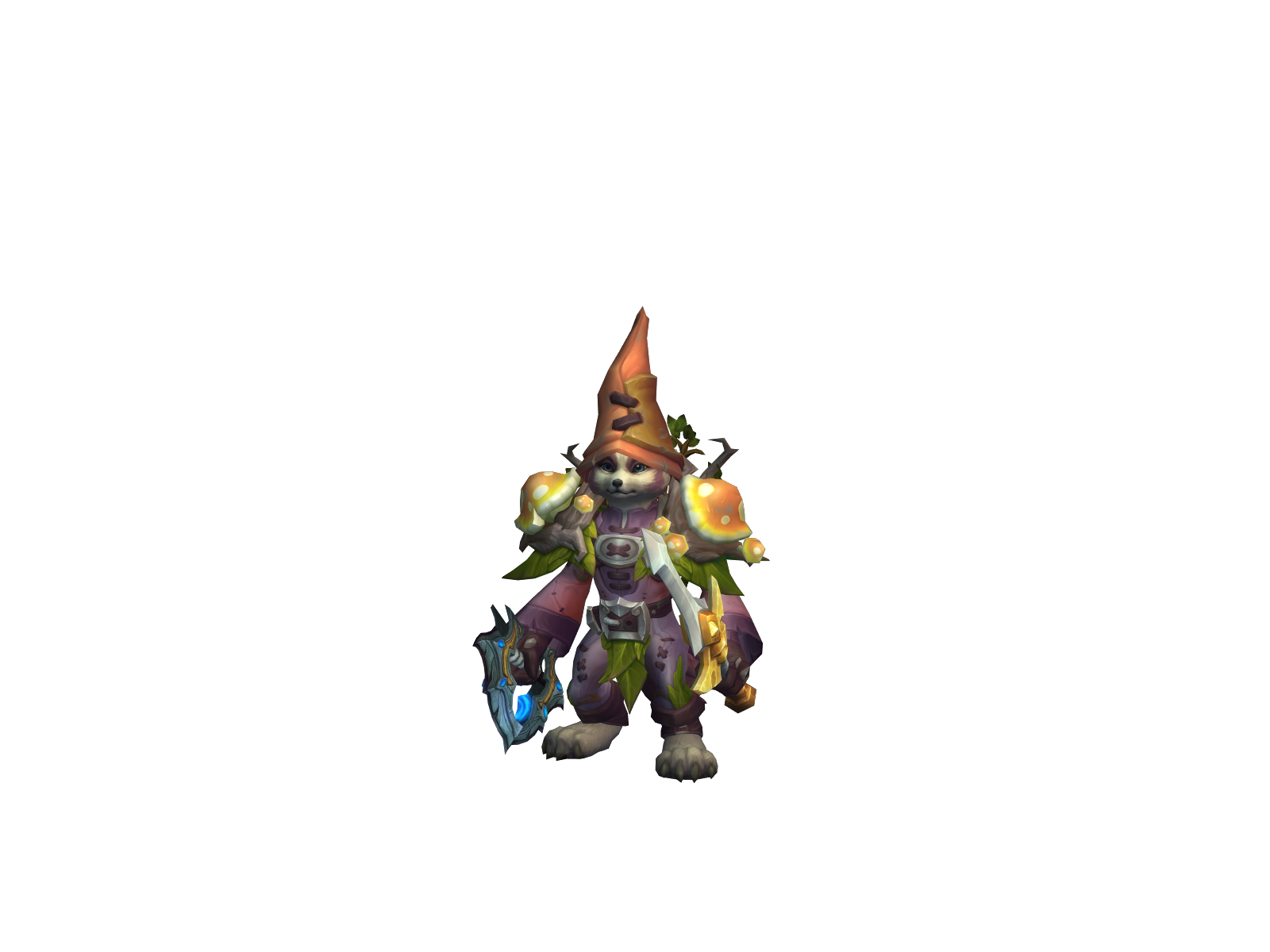 Fistshu 3D character render