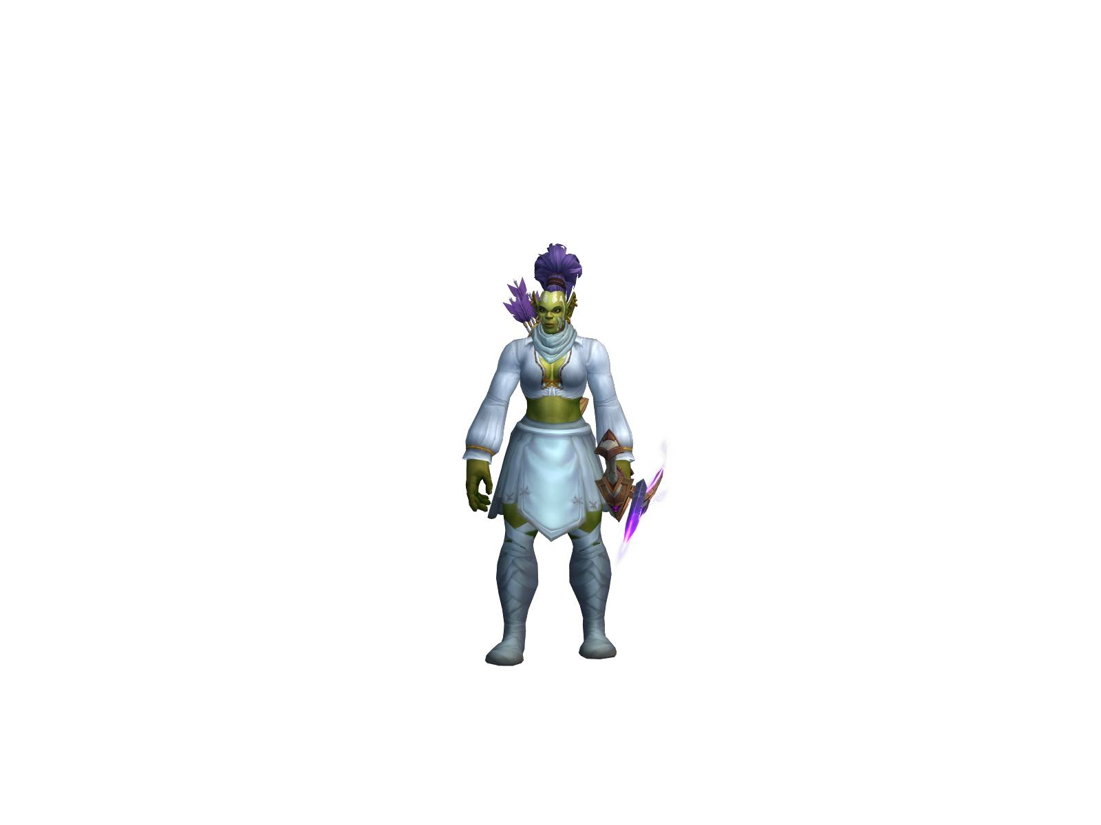Brendie 3D character render