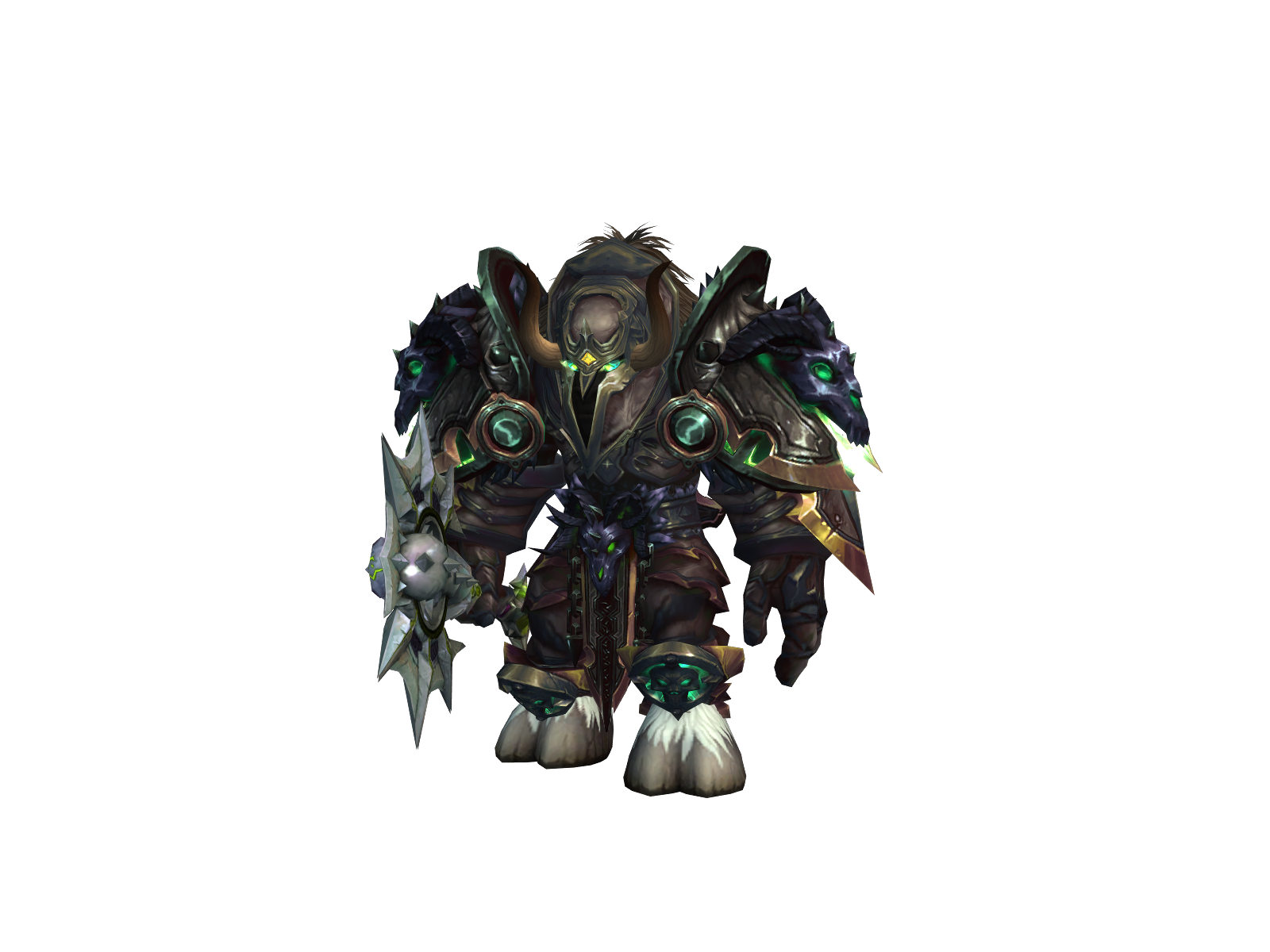 Braedrana 3D character render
