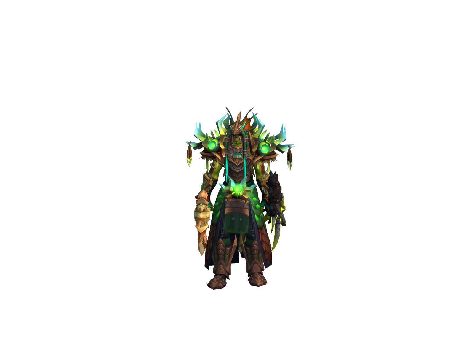 Gearhabs 3D character render