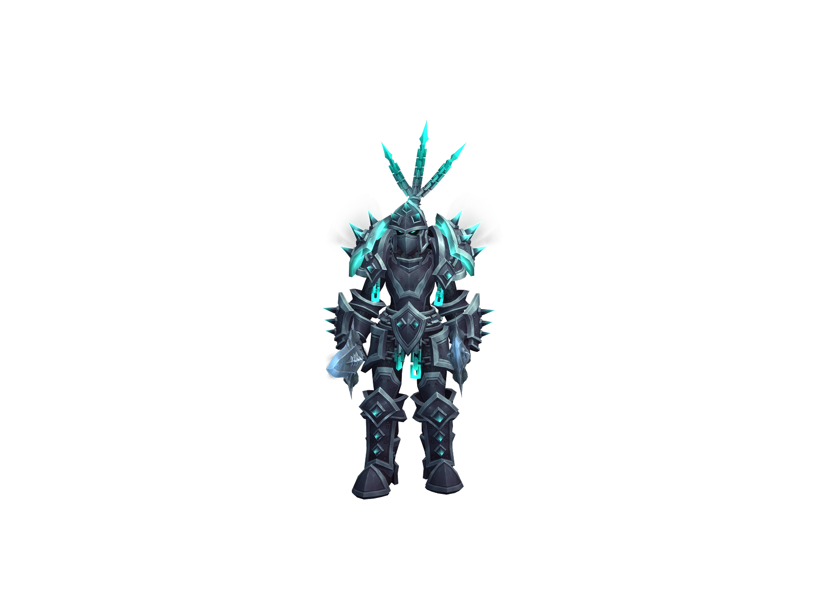 Ragexsilver 3D character render