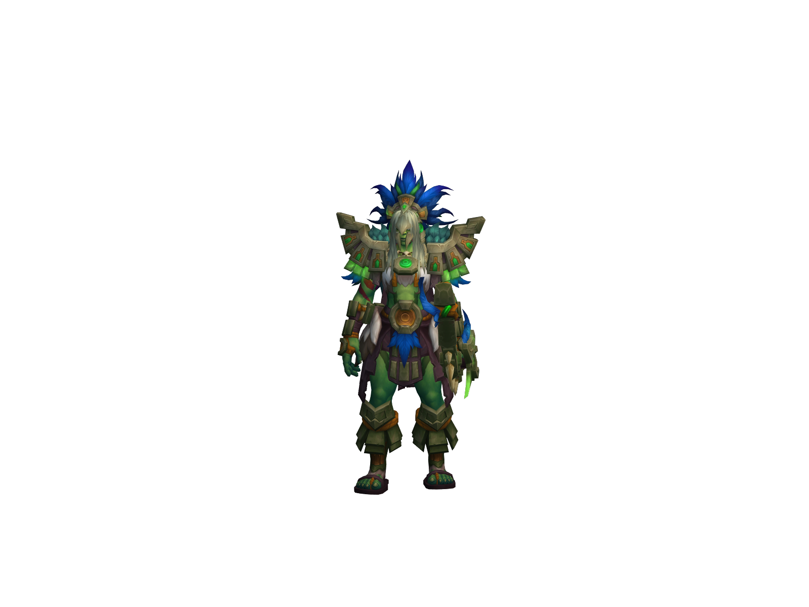 Hydraptor 3D character render