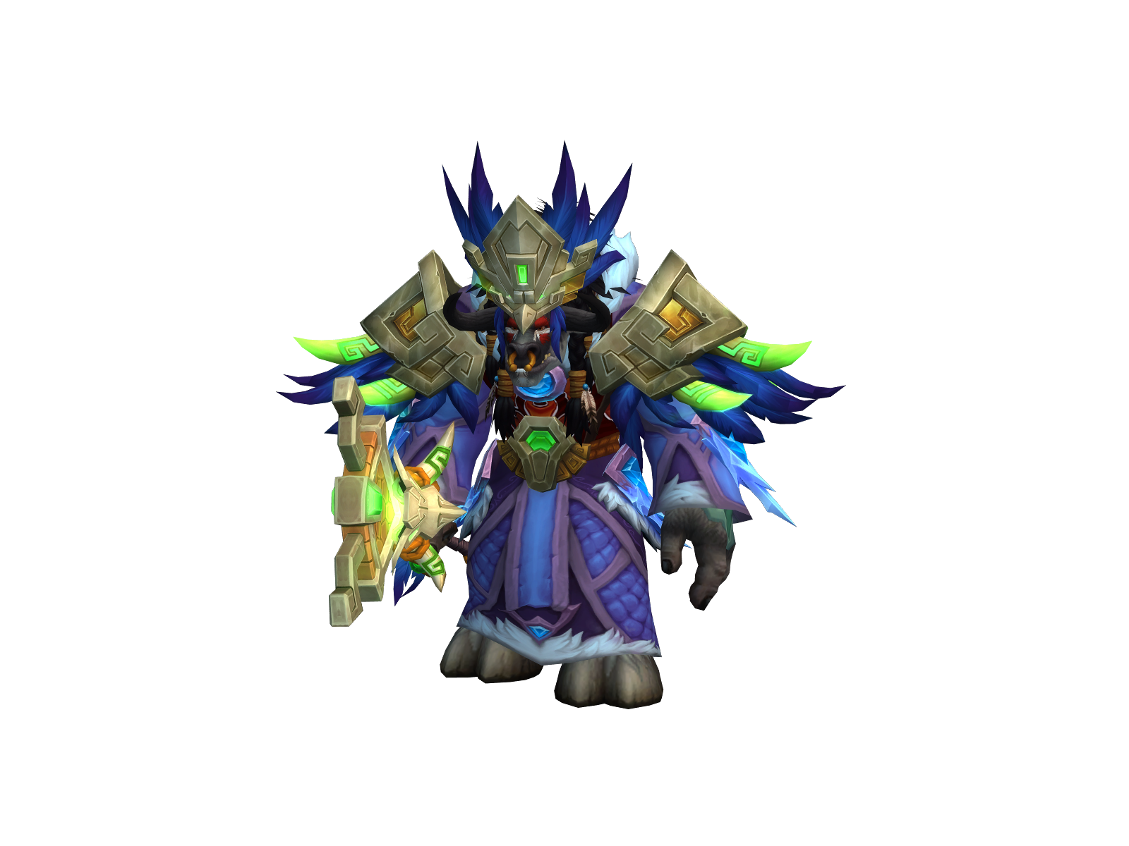 Magetwola 3D character render